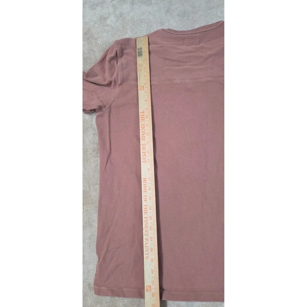 Taylor Stitch Heavyweight T Shirt Men's 44 XL Brown 100% Organic Cotton S/S GOOD